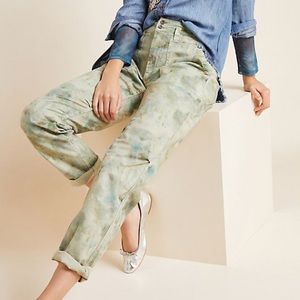 20 Anthropologie Wanderer Tie Dyed Cargo Pants